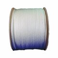 Wellington Cordage Wellington 10164 Rope, 3/8 in Dia, 125 ft L, Nylon, White 5221244